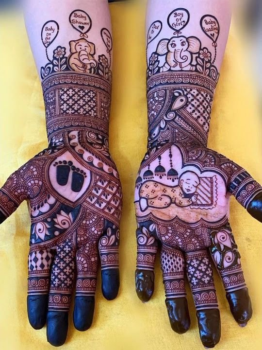 Baby Shower Mehndi